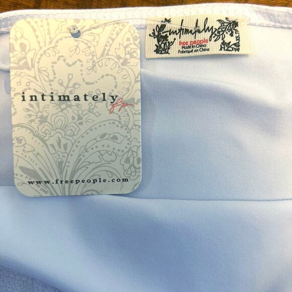 NWT Free People Intimately Still Here Halter Cami in White Size XS - Picture 6 of 8